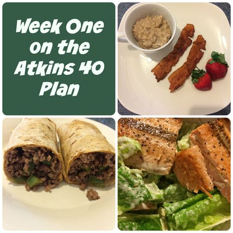 First Time Mom and Losing It: Week One on the Atkins 40 Plan Atkins 40 Meal Plan, Atkins Meal Plan, Atkins 40, Atkins Diet Plan, Atkins Recipes, First Time Mom, Atkins Diet, Quick Healthy, Low Carb Diet