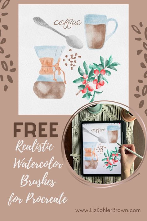 Free Texture Procreate Brushes, How To Make A Watercolor Brush In Procreate, Procreate Drawing Brushes Free, Watercolor Art For Beginners Procreate, Watercolor Brush Procreate Free, Watercolor Procreate Brush, Watercolor On Procreate, Free Watercolor Brushes For Procreate, Watercolor Brush Procreate