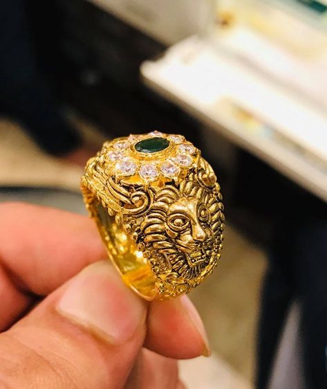 Pin on PREMRAJ SHANTILAL JAIN JEWELLERS Secunderabad 9700009000 Jens Ring Design, Rings For Men Gold Indian, Boys Rings Design Gold, Men's Rings Gold Indian, Gents Gold Ring, Gold Ring Images, Antique Mens Rings, Indian Wedding Rings, Gold Rings For Men