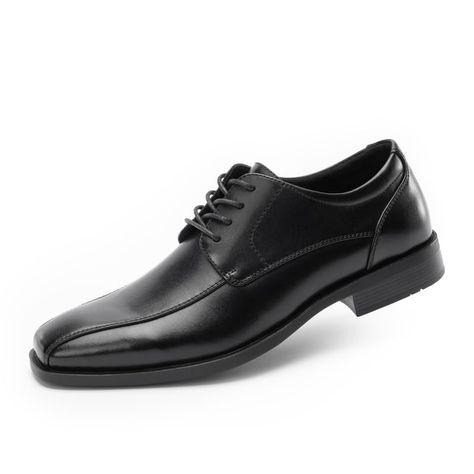 PRICES MAY VARY. Classic Minimalist Business Oxford Shoes: Timeless side stitching, plain toe, a traditional yet confident style. Features a small heel pad at the rear for added comfort. Crafted with soft PU uppers and a combination TPR outsole. Attention to Detail: Double-sided fabric lining for warmth and comfort. Superfiber rear heel for durability, comfort, and improved breathability. Sleek Square Toe design. Versatile for Every Scene and Individual: Ideal for weddings, business meetings, of Confident Style, Black Dress Shoes, Minimalist Business, Pad Design, Business Meeting, Mens Oxfords, Lace Up Heels, Look Casual, Toe Designs