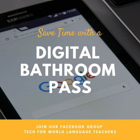 How to set up a system that allows you to continue teaching without having to stop to keep track of all the students coming and going. Bathroom Pass Ideas High School, Restroom Pass, Bathroom Pass, World Language, Teaching High School English, Spanish Worksheets, Teacher Planning, Teaching Time, School English