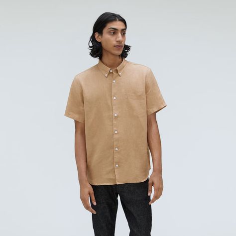 Discover great products at the best prices at Dealmoon. Everlane The Linen Short-Sleeve Standard Fit Shirt. Price:$21.00 at Everlane Everlane Men, Mens Linen Shorts, Mens Linen, Linen Short, Simple Dresses, Iced Coffee, Mens Tees, Warm Weather, Coupon Codes