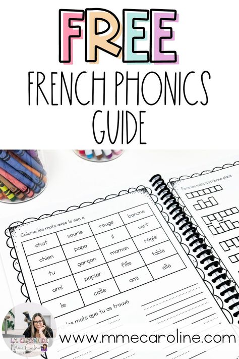 French Phonics Activities, Elementary French Lessons, French Activities For Preschoolers, French Questions, Kindergarten French, French Sounds, Phonics Stories, French Kindergarten, French Immersion Kindergarten