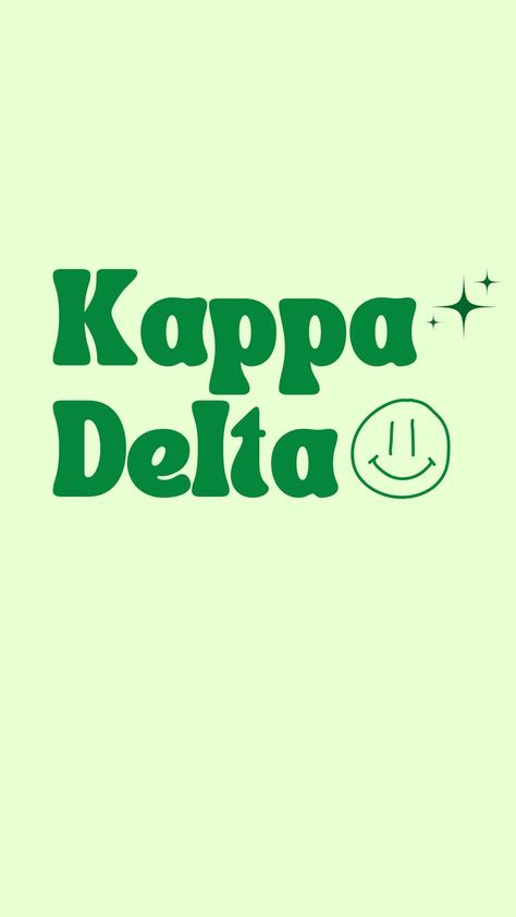 Kappa Delta Graphic, Kappa Delta Recruitment, Recruitment Graphics, Green Posters, Little Gifts Sorority, Sorority Themes, Green Collage, Big Little Basket, Sorority Canvas