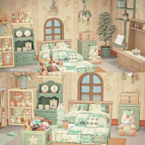 Acnh Coquette, Acnh Builds, Acnh Hhp, Acnh Cottagecore, Happy Home Designer, Cosy Bedroom, Animal Crossing Wild World, Animal Crossing Villagers, New Animal Crossing