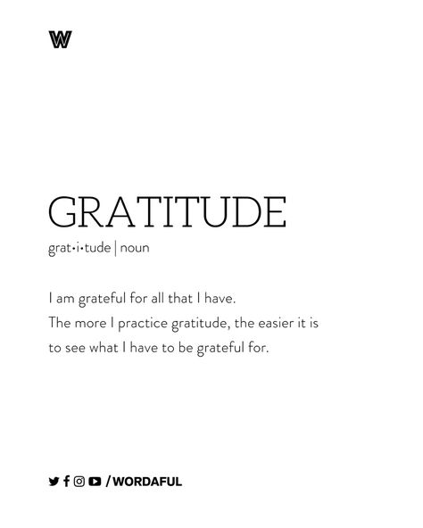 Grateful Definition, Be Grateful For What You Have, I Am Grateful For, Gratitude Affirmations Be Grateful, I Am Grateful Quotes, Gratitude Magic, Quote Captions, Gratitude Letter, Super Attractor