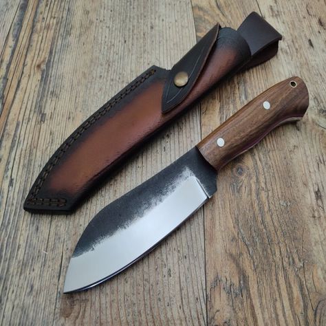 Check out these custom handmade 1095 steel fixed blade knives with lanyard hole and sheath included! Perfect for camping, hunting, and bushcraft 🔪🌲 #HandmadeKnife #SurvivalGear #HuntingKnife #OutdoorLife #GiftIdeas  #eBay #eBayStore #eBaySeller #Survival #Hunting #GiftsforHusband #EverydayCarry #FixedBlade #BowieKnife #GiftsforSon #WeddingGifts #BirthdayGifts #Bushcraftknife #GiftsforBoy #Bowie #AnniversaryGift #Camping #FathersDayGift #AcidWashedknife #GiftforHim Metal Ideas, 1095 Steel, Tactical Gear Loadout, Collectible Knives, Survival Camping, Bushcraft Knives, Bowie Knife, Handmade Knives, Camping Survival