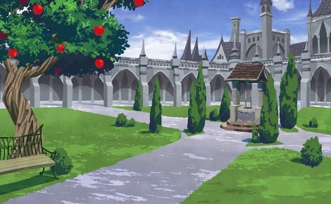 Twisted Wonderland Background School, Magic Academia, Wonderland Background, Anime House, Episode Backgrounds, School Interior, Color Script, Location Inspiration, Scenery Background