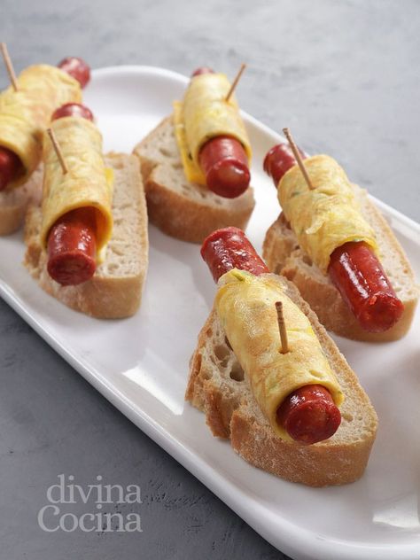 Tapas Party, Party Food, Hot Dogs, Ethnic Recipes