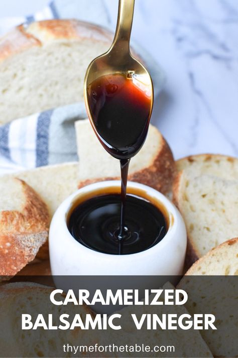 Explore the exquisite taste of homemade caramelized balsamic vinegar – a versatile balsamic glaze recipe that adds a sweet & tangy pop to salads, meats, veggies & more. Elevate your dishes with this easy DIY condiment. Perfect for caprese salads, grilled meats, and roasted vegetables. Discover the best caramelized balsamic vinegar recipe now! Balsamic Glaze Recipe, Reduced Balsamic Vinegar, Balsamic Glaze Recipes, Balsamic Vinegar Recipes, Syrup Recipes, Preserve Food, Simple Syrup Recipes, Grilled Meats, Homemade Salads