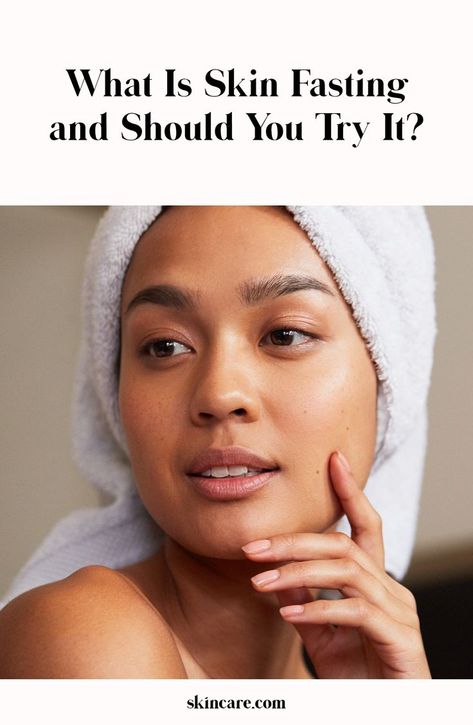 One of our editors gave up her extensive skin-care routine to see if it helped with her skin issues. Read on to learn about skin fasting and her experience. #skin #skincare #skincareroutine #skincareproducts #skincareaddict #skincarelover #retinol #antiaging #antiagingproducts #retinolproducts #affordableskincare #drugstoreskincare #budgetskincare #beauty #fallbeauty #winterybeauty #fall #winter Skin Fasting, Girlfriend Necklaces, Necklaces For Girlfriend, What Is Skin, Skincare Budget, Clear Skin Naturally, Skin Goals, Winter Necklace, Glow Skin