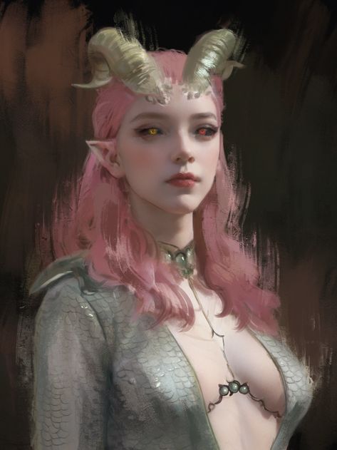 Home / X D&d Portrait, Tiefling Couple, Tiefling Bg3, Dnd Female Tiefling, Bg3 Tiefling, Tiefling Female, Ffxiv Character, Dragon Pictures, Realistic Art