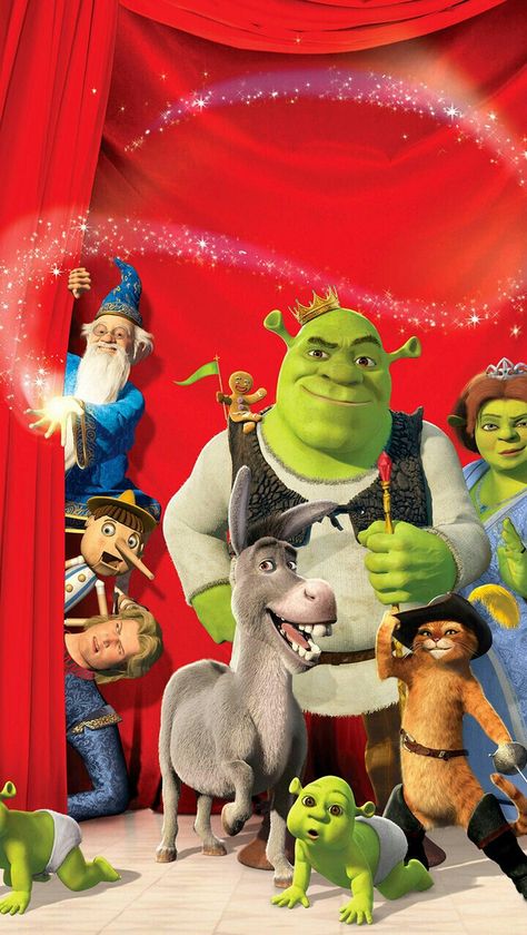 Shrek the Third Shrek Movie Poster, Shrek Characters, Shrek The Third, Wallpaper Film, Disney Cartoon Movies, Antenna Tv, The Simpsons Movie, Goku Wallpaper, Merry Christmas Funny