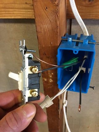 How to Replace a Single-Pole Light Switch (Residential Applications Only) : 17 Steps (with Pictures) - Instructables Wiring A Light Switch, How To Replace Light Switch, Replace Light Switch, Two Way Light Switch Wiring, Installing A Light Switch, How To Wire A 3 Way Switch, 2 Way Switch Wiring Diagram, Light Switch Wiring, Circuit Breaker Panel