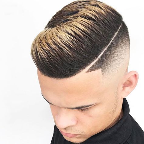 Comb Over Fade with Line Up Low Fade Comb Over, Comb Over Fade Haircut, Infinity Hair, Fade Haircut Designs, Comb Over Fade, Comb Over Haircut, Modern Haircuts, High Fade, Men Haircut Styles