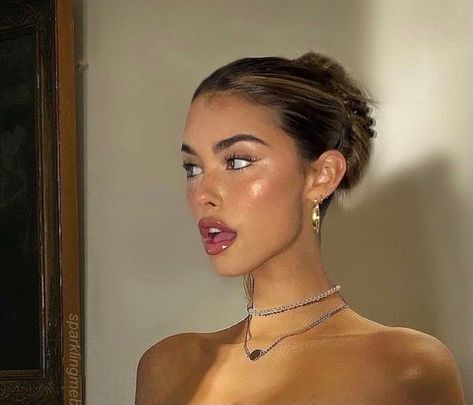 Madison Beer Makeup, Sunkissed Makeup, Make Up Inspiration, Makeup Obsession, Makeup Pictures, Madison Beer, Prom Makeup, Clean Girl, Glam Makeup