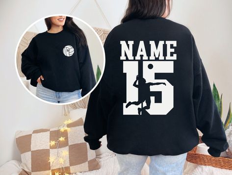 Bf Sweater, Sports Crewneck, Volleyball Sweatshirts, Volleyball Team Gifts, Custom Volleyball, Volleyball Shirts, Sport Volleyball, Mom Sweater, Volleyball Mom