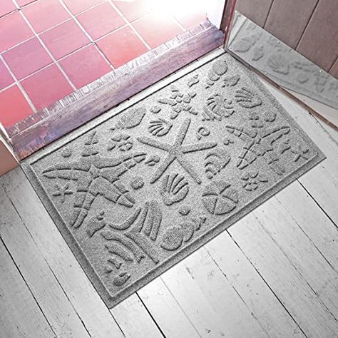 Water Dam, Bungalow Flooring, Seashell Wreath, Shell Wreath, Revolving Door, Indoor Door Mat, Indoor Door, Outdoor Door, Beach Combing