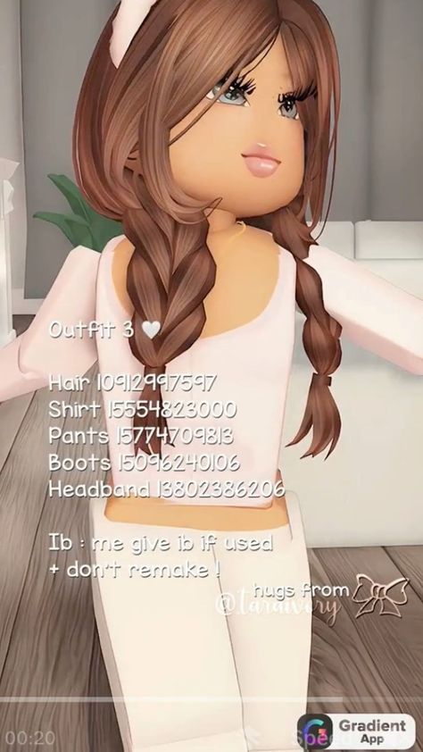 ☆( ib:taraivory) I think I did it right? Mum Outfit Codes Berry Ave, Berry Ave Brown Hair Codes, Berry Avenue Brown Hair Codes, Berry Avenue Fit Codes, Berry Ave Outfit Codes, Roblox Sets, Brown Hair Roblox, Berry Ave Outfits, Blocksburg Outfit Codes￼