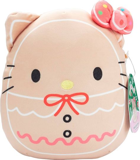 Hello Kitty Gingerbread, Hello Kitty Stuffed Animal, Hello Kitty Christmas, Stuffed Animal Cat, Hello Kitty Plush, Pet Holiday, Christmas Plush, Cute Stuffed Animals, Cute Plush