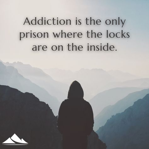 Addiction creates an internal battle that can make someone feel like a prisoner. Zen Area, Internal Battle, Partner Quotes, Losing Someone, Great Life, Quotes About Strength, Psychologist, Counseling, Feel Like