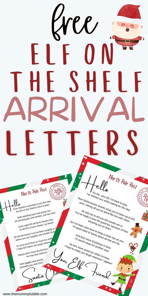 Download and print these free Elf on the Shelf arrival letters for your kids. Elf On The Shelf Book Free Printable, How To Introduce A Second Elf On The Shelf, Free Elf On The Shelf Welcome Letter, Elf On The Shelf Rules Printable, First Arrival Elf On The Shelf, First Elf On The Shelf Arrival Letter, Elf On The Shelf First Time Arrival Note, Elf On The Shelf Letter To Santa, New Elf On The Shelf Arrival Letter