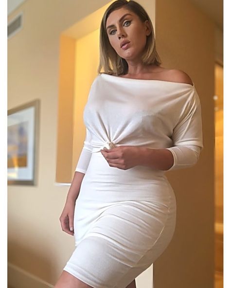 Fashion Nova Curve, S Star, Almond Milk, One Shoulder Dress, High Waisted Skirt, Almond, Cocktail Dress, Bodycon Dress, Milk