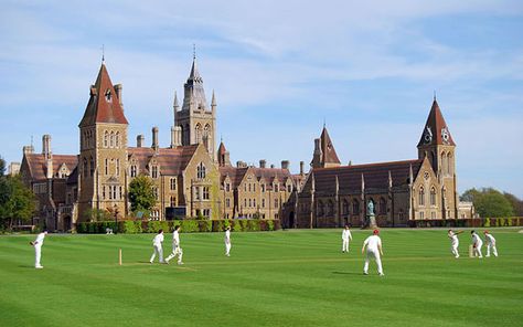 With private school fees at their least affordable since the 1960s, we take a   look at some of the most expensive schools in the world Charterhouse School, Boarding School Dorm, Boarding Schools In England, Godalming Surrey, Boarding School Aesthetic, Playing Cricket, Le Rosey, Boarding Schools, Santa Helena