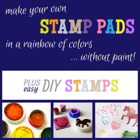 'Make Your Own Stamps and Stamp Pads...!' (via Yet Another Mom Blog) Diy Stamp Pad, Make Your Own Stamp, Diy Scent, Foam Stamps, Stamp Ideas, Diy Stamp, Stamp Pad, Mom Blog, Toddler Life