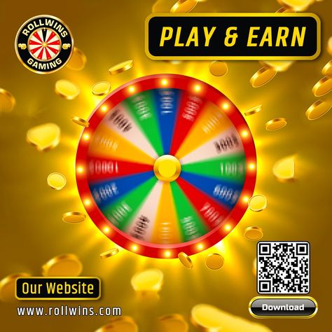 "Ready, set, play! Join the millions of gamers who love our games." Play Rollwins Game & Win instant money ,Withdraw money in few secs. Click on the link below to win money up to 30k daily. Download App https://rollwins.com/ Withdraw Money, Instant Money, Win Money, Download App, The Millions, Games To Play, To Win, Money