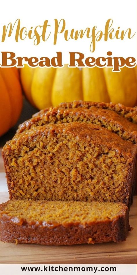 Baking doesn’t have to be complicated. This moist pumpkin bread recipe is proof! With its simple instructions, you'll have warm, fresh bread in no time. It's loaded with pumpkin spices, making every slice a cozy treat. Ideal for breakfast, dessert, or a snack, it's a versatile recipe you’ll want to make again and again. Check out the link for everything you need to bake this tasty bread, and transform your home into a bakery today! Homemade Pumpkin Bread, Moist Pumpkin Bread, Leftover Pumpkin, No Rise Bread, Pumpkin Bread Recipe, Homemade Pumpkin, Pumpkin Pie Spice, Plain Flour, Pumpkin Bread