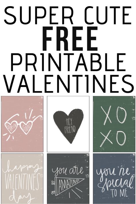 Super cute and super FREE printable Valentines cards!  Make your Valentines Day easy peezy and print off these Valentines cards! Valentine Cards For Boyfriend, Free Valentine Cards, Cute Valentine Ideas, Free Printable Valentines Cards, Free Printable Valentines, Adult Valentines, Printable Valentines Day Cards, Printable Valentines Cards, Printable Valentines