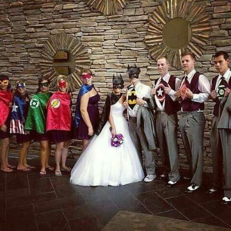 Comic Wedding, Marvel Wedding, Comic Book Wedding, Batman Wedding, Gamer Wedding, Nerd Wedding, Superhero Wedding, Nerdy Wedding, Geek Wedding