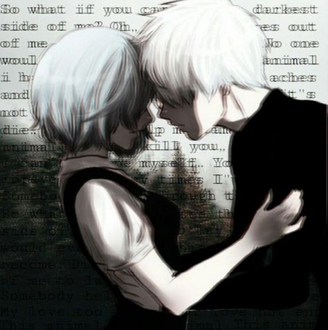 Touka Kaneki, Tokyo Ghoul Pictures, Tokyo Ghoul Wallpapers, Sky Anime, Tokyo Ghoul Manga, Anime Drawing Books, Tokyo Ghoul Kaneki, Best Anime Couples, Blue Anime