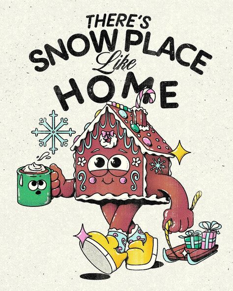 As a fan of house music, I’m officially coining Christmas music remixed over house beats as “gingerbread house” thank you for your time. 🙏 … | Instagram Holiday Card Design, Coining, Music Cartoon, Cartoon House, Holiday Design Card, Christmas Inspo, Character Home, Retro Cartoons, Christmas Characters