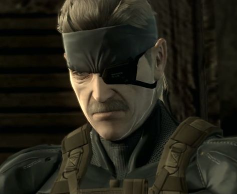 Solid Snake was a former spy, special operations soldier, and mercenary. He was a product of the Les Enfants Terribles project and therefore one of the clones of legendary soldier Big Boss, along with his clone brothers Liquid Snake and Solidus Snake. Possessing an IQ of 180 and being fluent in six languages, he was known as "the man who makes the impossible possible" and his exploits made him into a living legend among the military black ops. Initially a Green Beret, Snake was later... Iroquois Pliskin, Metal Gear 4, Solidus Snake, Walking Tank, Snake Metal Gear, Metal Gear Solid Series, Metal Gear Series, Kojima Productions, Solid Snake