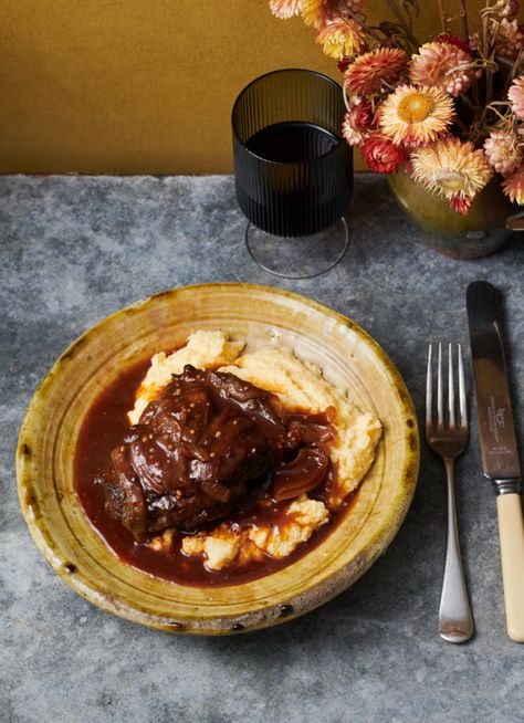 Chipotle and Beer-braised Beef Cheeks » Dish Magazine Beef Cheeks Recipe, Slow Cooked Beef Cheeks, Dish Magazine, Beer Braised Beef, Beef Short Rib Recipes, Short Ribs Recipe, Beef Cheeks, Best Instant Pot Recipe, Beef Short Ribs