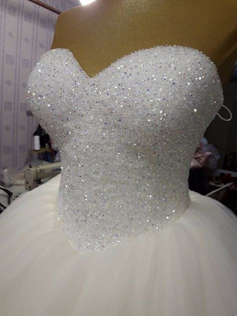 Glitter Wedding Dress Sparkle, Diamond Wedding Dress, Debutante Dresses, Crystal Wedding Dresses, Big Wedding Dresses, Glitter Wedding Dress, Crystal Wedding Dress, Wedding Gown Brand, Wedding Dresses Cinderella