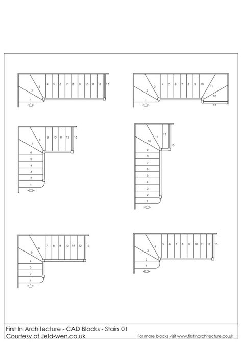 Cad Blocks Stairs 01 Stairs Floor Plan, Staircase Drawing, How To Draw Stairs, Attic Organization, Stair Plan, Attic Makeover, Attic Lighting, Flooring For Stairs, Small Attic