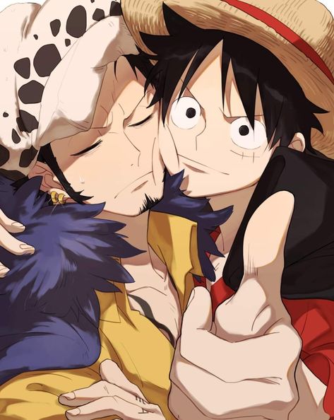 Law Luffy, Trafalgar Law Wallpapers, One Piece Photos, Bakugou Manga, One Piece Meme, One Piece Ship, One Piece Funny, One Peice Anime, Trafalgar Law