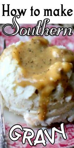 Southern Gravy Recipe, Southern Gravy, Gravy Recipe Easy, Turkey Gravy Recipe Easy, Homemade Gravy Recipe, Easy Gravy Recipe, Turkey Gravy Recipe, How To Make Gravy, Southern Recipes Soul Food