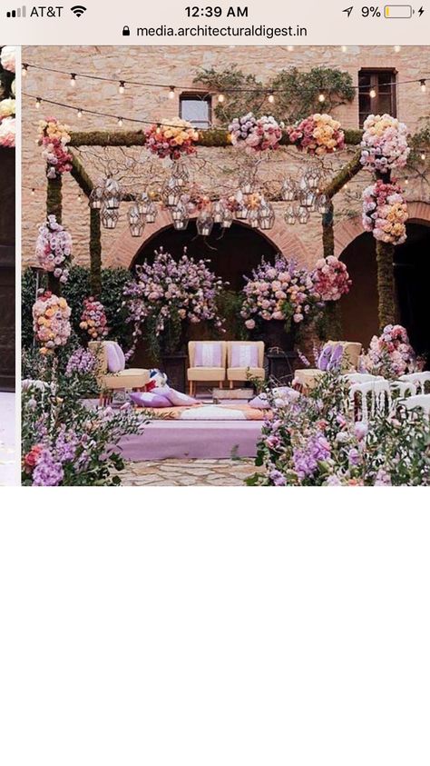 Anushka Sharma Wedding, Pastel Wedding Decorations, Indian Wedding Theme, Mandap Decor, 11 December, 17 December, Wedding Mandap, Wedding Set Up, Anushka Sharma