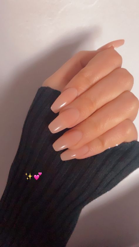 Dip Powder Nails Long, Light Pink Dip Powder Nails Square, Light Pink Nails Ballerina Shape, Dip Powder Nails Nude Colors, Plain Light Pink Acrylic Nails, Coffin Shaped Light Pink Nails, Pale Pink Coffin Acrylics, Sns Dipping Powder Nails, Barbie Nails