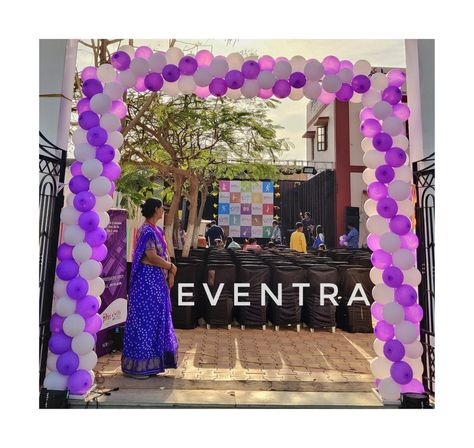 Insta:- @_eventra_8 Balloon Decorations Entry Gate, Balloon Entry, Entry Gate, Entry Gates, Balloon Decorations, Gate, Balloons, Quick Saves