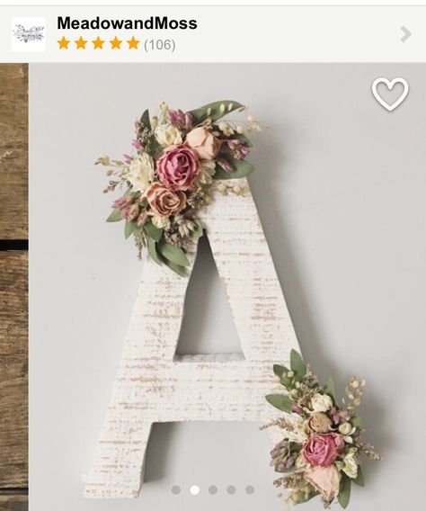 Big Letters Decoration, Letter Room Decor, Wood Letters Decorated, Wooden Letters Diy, Valentine Banquet, Pink Graduation Party, Wooden Letters Decorated, Rustic Letters, Boho Crafts Diy