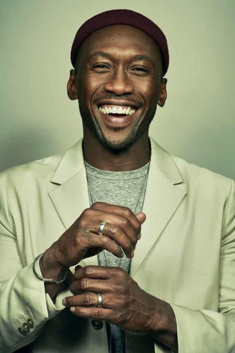 Mahershala Ali: ‘I had to protect myself from people’s fear of me’ | Mahershala Ali | The Guardian Poc Men, Headshot Photoshoot, Male Headshots, Male Portrait Poses, Mahershala Ali, Headshot Poses, Actor Headshots, Men Photoshoot, Black Actors