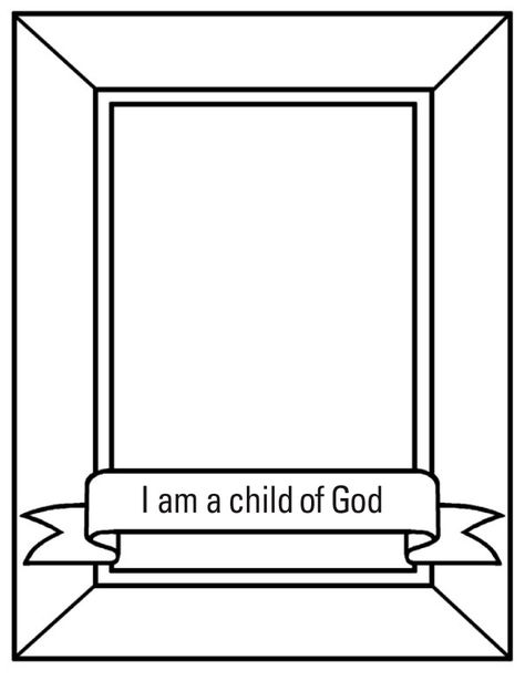 I am a child of God, coloring activity. Great activity to introduce the theme for the year. First Day Of Catechism Ideas, Awana Ideas, Lds Lessons, Children's Church Crafts, Preschool Bible, God Made Me, Bible School Crafts, Sunday School Activities, A Child Of God