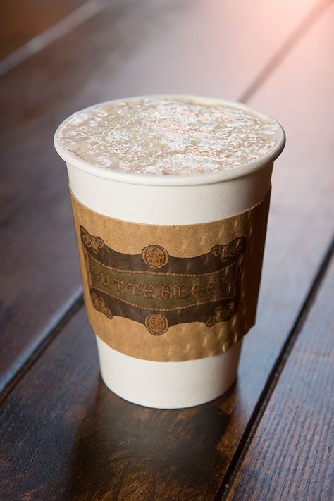 Hot Butter Beer, Hot Butterbeer Recipe, Frozen Butterbeer Recipe, Butter Beer Recipe Harry Potter, Butterbeer Fudge, Frozen Butterbeer, Hot Butterbeer, Harry Potter Butterbeer, Butterscotch Syrup