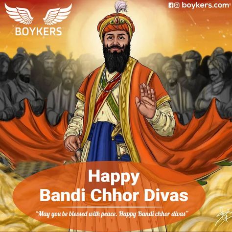 "May you be blessed with peace. Happy Bandi Chhor Divas" Waheguru Blessings, Happy Bandi Chhor Divas, Bandi Chhor Divas, Guru Hargobind, Shri Guru Granth Sahib, You Are Blessed, Be Blessed, Hair Transplant, One Hair