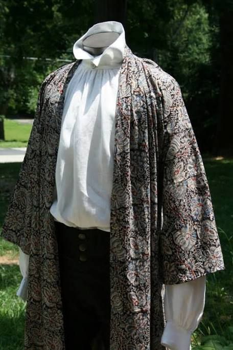 My 18th century source — Banyan For us, this is just a robe, but in the... Wizard Clothes, Regency Mens Fashion, Fantasy Clothes, Regency Era Fashion, Estilo Real, 18th Century Fashion, 19th Century Fashion, Regency Era, Indian Style